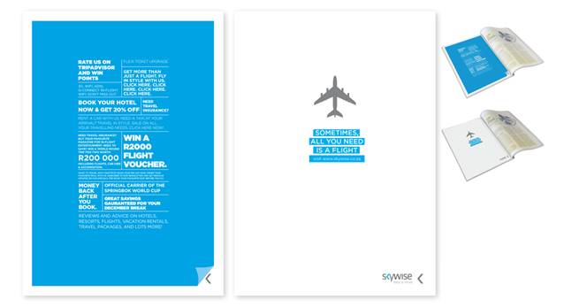 Skywise Airline advert