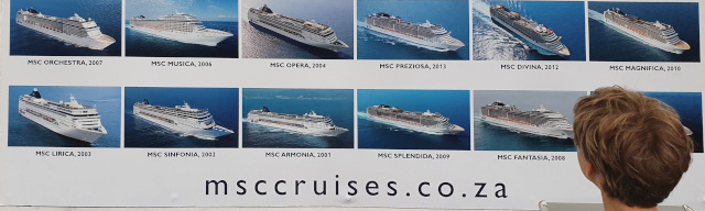 Foto van MSC se skepe